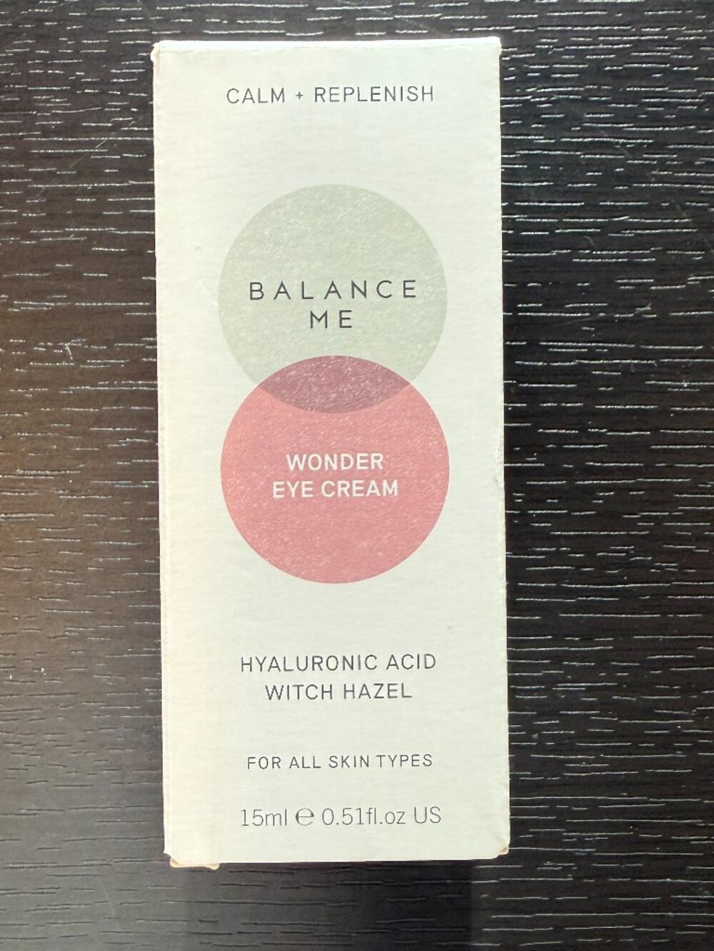 Balance Me Wonder Eye Cream (0.51 fl oz / 15 ml) NIB
